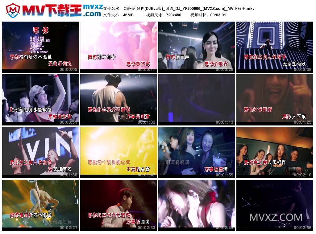 黄静美-愿你(DJEva版)_国语_DJ_YF200896